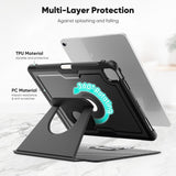 iPad Air 6 13" 2024 | iPad Air 13" (2024/2025/2026) - ArmorCase™ Full Håndværker - Sort - DELUXECOVERS.DK