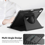 iPad Pro 13 (2024) | iPad Pro 13" (2024/2025) - ArmorCase™ Full Håndværker - Sort - DELUXECOVERS.DK