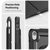 iPad 10.9" (2022) | iPad 11" (2025) / iPad 10.9" (2022) - ArmorCase™ Full Håndværker - Sort - DELUXECOVERS.DK