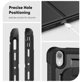 iPad Mini 6 | iPad Mini 6/7 (2021/2024) - ArmorCase™ Full Håndværker - Sort - DELUXECOVERS.DK