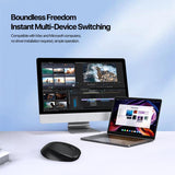 DUX DUCIS® | Ergonomisk 2.4GHz Trådløs Mus - Sort
