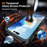 iPhone 17 Pro | iPhone 17 Pro - ToughCase Hybrid-X Håndværker Cover - Sort - DELUXECOVERS.DK