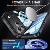 iPhone 17 Pro | iPhone 17 Pro - ToughCase Hybrid-X Håndværker Cover - Sort - DELUXECOVERS.DK