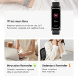 SmartWatch | Smart Aktivitetsarmbånd TFT-skærm og Pulsmåling - Runmefit App - Sort - DELUXECOVERS.DK