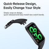 Fitnessur IP68 med Pulsmåling – 7–10 Dages Batteri – Sort – Tracka™