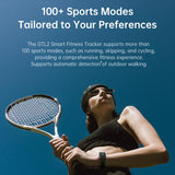 Fitnessur IP68 med Pulsmåling – 7–10 Dages Batteri – Sort – Tracka™