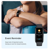 Fitnessur IP68 med Pulsmåling – 7–10 Dages Batteri – Sort – Tracka™