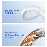 Kabel USB-A til Lightning | JOYROOM™ | 3-i-1 Opladningskabel - USB-C til Lightning / USB-C / Micro-USB - 1.2m - DELUXECOVERS.DK