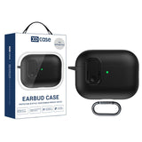 Airpods Pro 2 | AirPods Pro (1/2 Gen) | XDCASE™ TPU Læder Cover - Sort - DELUXECOVERS.DK
