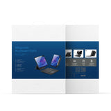 iPad Air 6 11" 2024 | iPad Air 11" (2024/2025/2026) - Bluetooth tastatur-cover – Sort – DUX DUCIS™ - DELUXECOVERS.DK