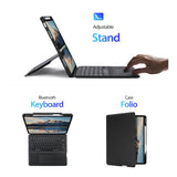 iPad Air 6 11" 2024 | iPad Air 11" (2024/2025/2026) - Bluetooth tastatur-cover – Sort – DUX DUCIS™ - DELUXECOVERS.DK