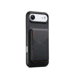 iPhone 17 Air | iPhone 17 Air - MagSafe Læder Cover M. RFID Aftagelig Kortholder - Sort - ESEBLE™ - DELUXECOVERS.DK