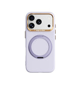 iPhone 18 Pro | iPhone 18 Pro - ABEEL™ AirStand Cover m. MagSafe Ring - Lilla - DELUXECOVERS.DK