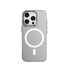 iPhone 16 Pro - ABEEL™ Frosted MagSafe Cover - Sort