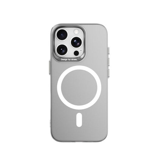 iPhone 16 Pro - ABEEL™ Frosted MagSafe Cover - Sort