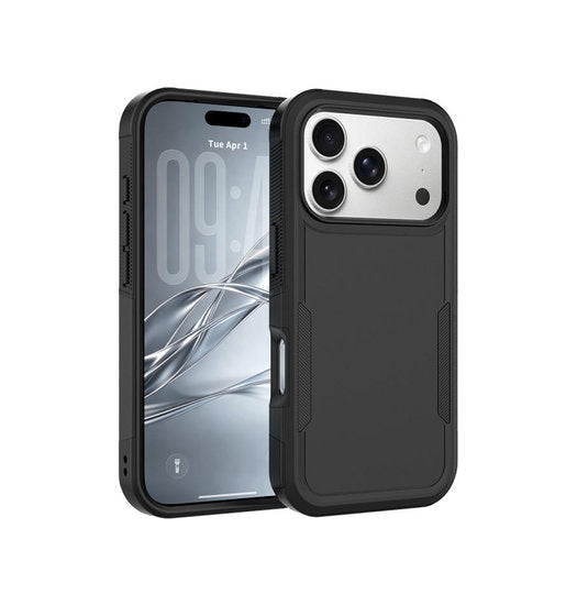 iPhone 18 Pro - REALIKE™ Pro Stødsikkert Håndværker Cover - Sort