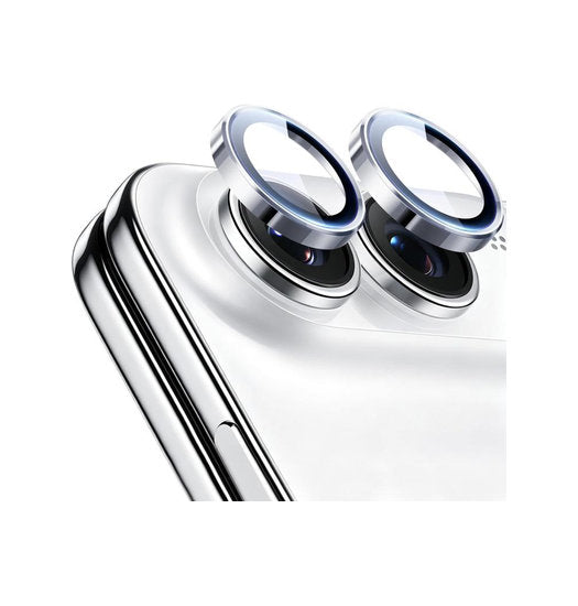 iPhone Duo - XDCASE™ Hawkeye Kamera Linse Beskyttelsesglas - Sølv