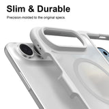 iPhone Duo - Frosted MagSafe Cover - Hvid