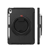 iPad 10.9" (2022) | iPad 11" (2025) / iPad 10.9" (2022) - DeLX™ Robust Stødsikkert Cover m. Kickstand - Sort - DELUXECOVERS.DK