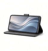 Samsung Galaxy S23 | Samsung Galaxy S23 - LC.IMEEKE™ Læder Cover M. Kortholder - Grå - DELUXECOVERS.DK