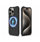 iPhone 16 Pro Max | iPhone 16 Pro Max - DeLX™ Wave Silikone Cover - MagSafe kompatibel - Sort - DELUXECOVERS.DK
