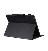 iPad Air 6 13" 2024 | iPad Air 13" (2024/2025) - Verona™ Multietui Ægte Læder Cover - Sort - DELUXECOVERS.DK