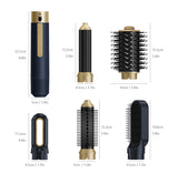 Professionel Combo Styler - Letvægt, Hurtig, Støjsvag 6-i-1 Styler