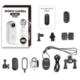 Gadgets | 4K Mini Sports/Action Kamera - Sort - DELUXECOVERS.DK