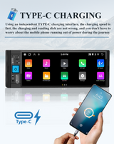 Multimedieafspiller 6,86” – Trådløs CarPlay / Android Auto – Touchskærm – Yuncar™