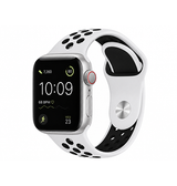 Apple Watch 42-49mm | Apple Watch (42/44/SE/45/46/49mm) - 4Run™ Silikone Løbe Sportsrem - Hvid - DELUXECOVERS.DK