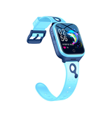 SmartWatch | Børneur m. GPS - SmartWatch til børn, sim kort, 4G - Blå - DELUXECOVERS.DK