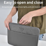 Macbook Sleeve | Computer/PC 14" -  WIWU™ Minimalist Polyester Sleeve - Grå - DELUXECOVERS.DK