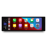 Carplay Skærm | 1DIN Bilradio 6,86” Touch – Trådløs Apple CarPlay & Android Auto - DELUXECOVERS.DK