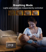 HiFiD W27 - Avanceret White Noise Alarm  M. 29 beroligende lyde & natlys