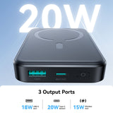 Powerbank | <X>Powerbank 10.000mAh - 20W - MagSafe Kompatibel - JOYROOM™ - DELUXECOVERS.DK