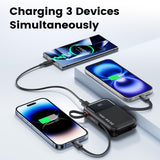 Toocki™ | 10.000 mAh Powerbank - 22,5W Hurtigopladning