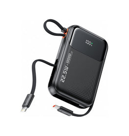 Powerbank | Toocki™ | 10.000 mAh Powerbank - 22,5W Hurtigopladning - DELUXECOVERS.DK