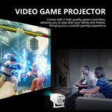 Smart Projektor 4K  - WIfi, bluetooth, HDMI & USB - IHOMELIFE™ - Hvid