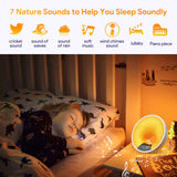 Smart Wake-up Lampe M. APP, Natlys og Solopgangseffekt