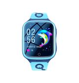 SmartWatch | Børneur m. GPS - SmartWatch til børn, sim kort, 4G - Blå - DELUXECOVERS.DK