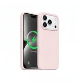 iPhone 17 Pro | iPhone 17 Pro - Deluxe™ Soft Touch Silikone Cover - MagSafe-kompatibel - Lyserød - DELUXECOVERS.DK