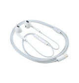 Lightning In-Ear Høretelefoner Med Mikrofon & Bluetooth - Hvid