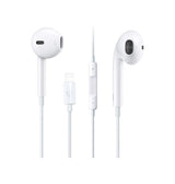 Lightning In-Ear Høretelefoner Med Mikrofon & Bluetooth - Hvid