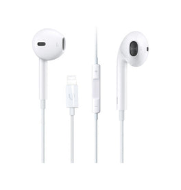 Lightning In-Ear Høretelefoner Med Mikrofon & Bluetooth - Hvid