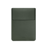 iPad 10.9" (2022) | iPad 11" (2025) / iPad 10.9" (2022) - BUBM® - Vertigo Læder Sleeve / Cover - Mørkegrøn - DELUXECOVERS.DK