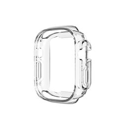 Apple Watch Cover | Apple Watch Ultra (49mm) | DeLX™ 0.3 Silikone Cover - Klar - DELUXECOVERS.DK