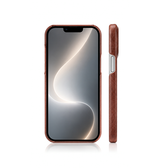 iPhone 13 Mini | iPhone 13 Mini - LUX™ Læder Bagside Cover - Brun - DELUXECOVERS.DK