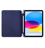 iPad 10.9" (2022) | iPad 11" (2025) / iPad 10.9" (2022) - LUX™ Multi-Fold Silikone Cover - Navy - DELUXECOVERS.DK