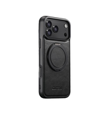 iPhone 17 Pro Max | iPhone 17 Pro Max - Suteni® 360° vegan-læder cover M. MagSafe - Sort - DELUXECOVERS.DK