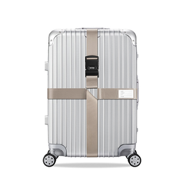 Tilbehør | Baggagerem m. kodelås - Premium - Khaki - Travel-tech™ - DELUXECOVERS.DK